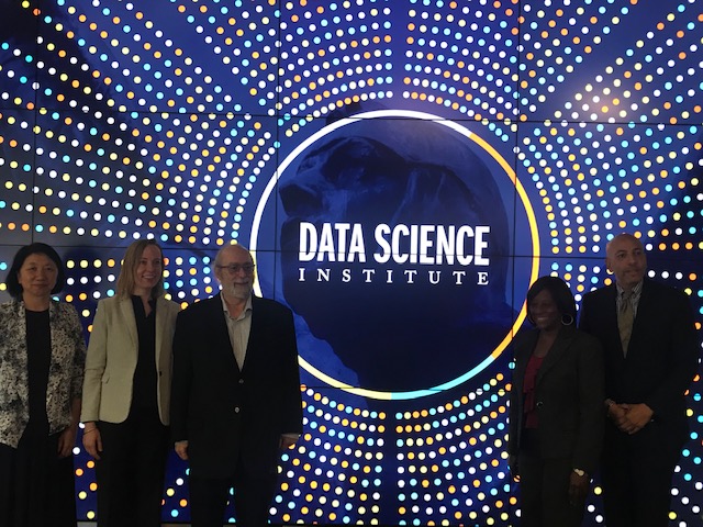 Faculty and administrators visit Data Science Institutes